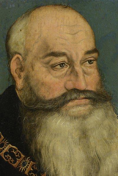 Portrait of Georg the Bearded, Duke of Saxony by Lucas Cranach the Elder